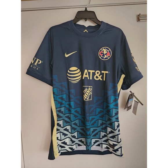 NIKE CLUB AMERICA 2022 AUTHENTIC BLACK 3RD JERSEY - Soccer Plus
